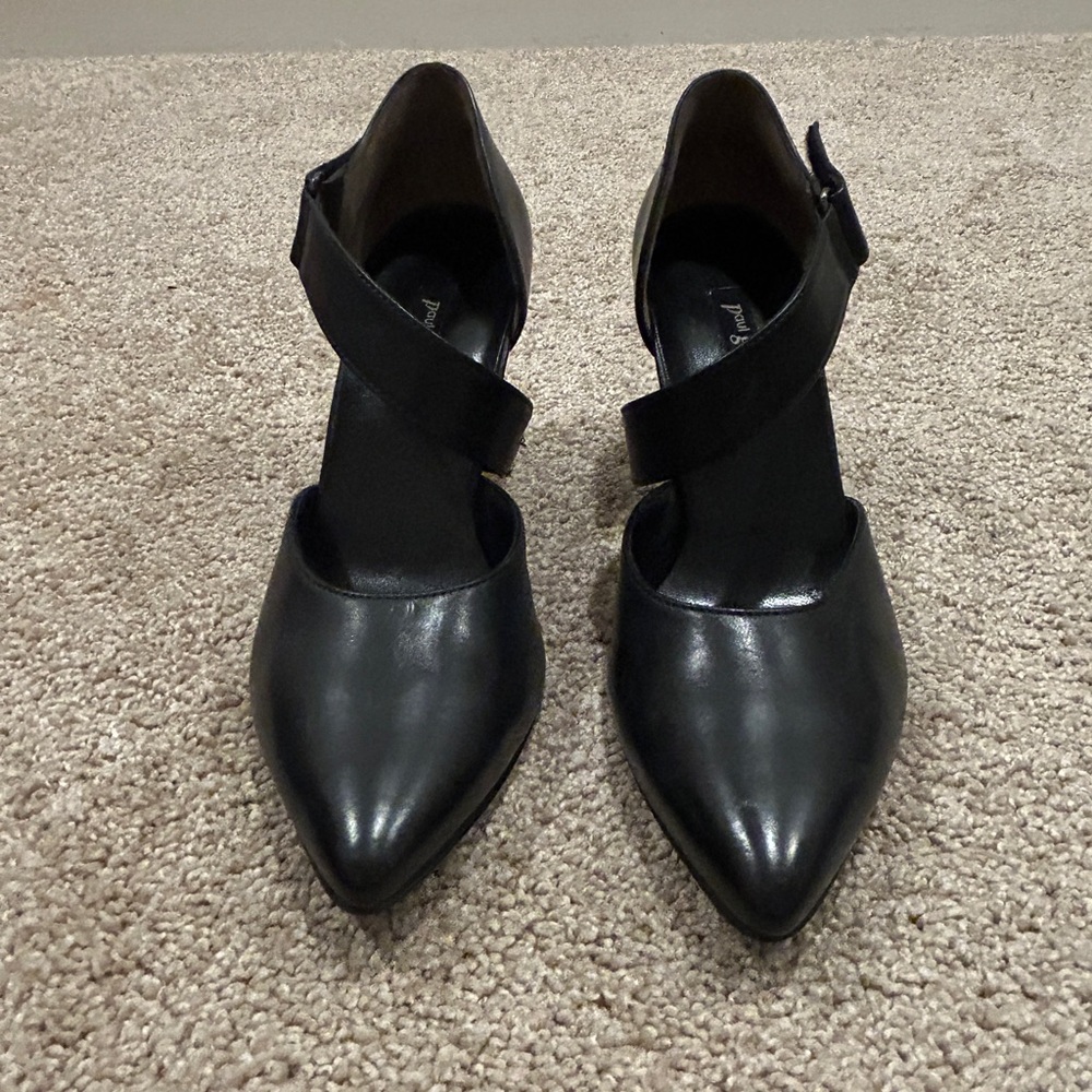 Paul Green Desire d’Orsay Black Leather Pumps sz 8 or 5.5 - Picture 4 of 10